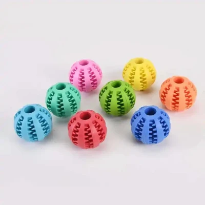  New Christmas Gift Training Indestructible Durable Chew Dog Pet Food Leakage Toys