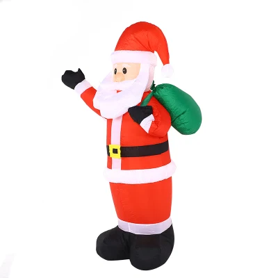 1.5m Christmas Inflatable Santa Claus Yard Art Decoration