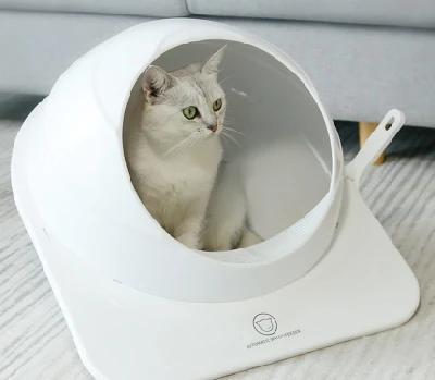 Space Capsule Pet Cat Litter Box Large Fully Enclosed Cat Toilet Cat Supplies Cat Litter Box