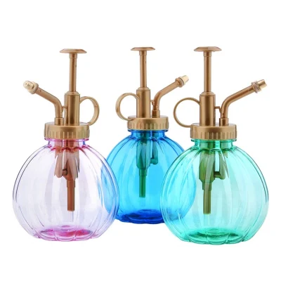  Plant Mister Boller Glass Watering Spray Bottle, Watering Can Pot with Top Pump for Indoor Potted Plants Terrariums Flowers