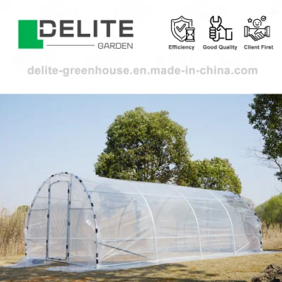  2.7m Height Poly Tunnels for Wholesale Supply PVC Pipe Greenhouse