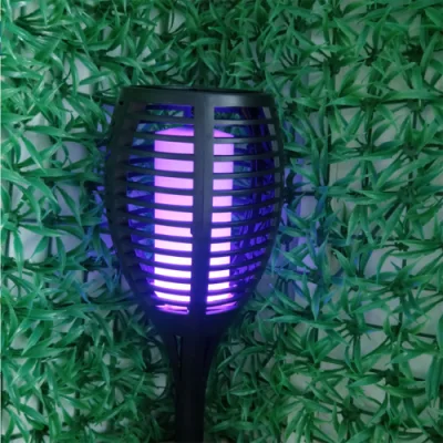 Solar Touch Lights, Dancing Flame Lighting 96 LEDs Lights Flickering Tiki Waterproof Wireless Auto on/off Outdoor Light for Patio Garden Path Yard Wedding Party