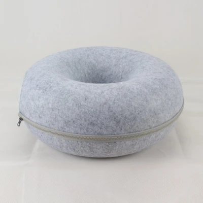  Non Woven Fabric Felt Comfy Winter Indoor Calming Cat Bed Pet Cat Box Enclosure