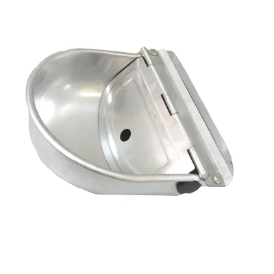 Save More Than 30% Water and Do Not Pollute Tank Drinking Bowl Stainless Steel Waterer Trough