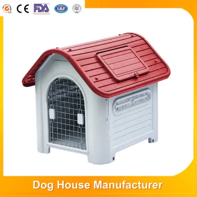 Modern Custom Portable Outdoor Dog House Casas De Perro Rainproof Detachable Plastic Dog Kennel