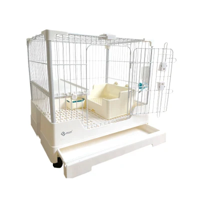  Good Quality Convenient Enclosed Pet Rabbit Cage for Rabbit Crate Outdoor Cage Pet Cage