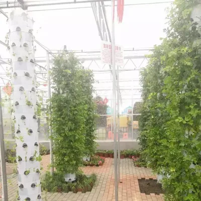  Family Hydroponic Vertical Tower Garden Tower Gardens Support
