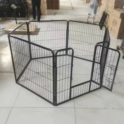 8 Panels Durable Steel Dog Playpen Puppy Outdoor Enclosure
