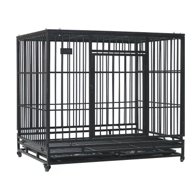  Custom Jaulas PARA Perros Outdoor Plastic Portable Folding Heavy Duty Dog Collapsible Travel Crate Animal Cages Cat Dog Cage