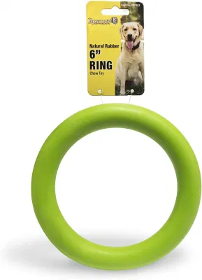 Indestructible Dog Toys Ring for Aggressive Chewers Flying Discs