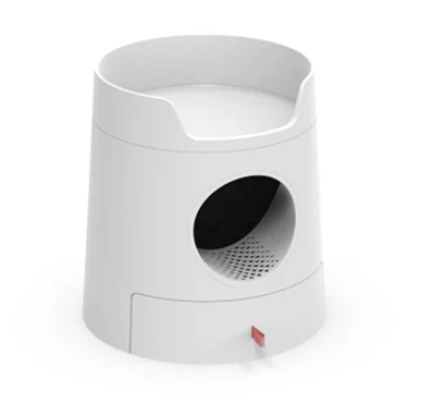 Wholesale Indoor Pet Furniture Drawer Cat Toilet Enclosed Cat Litter Box with Litter Poop Scoop
