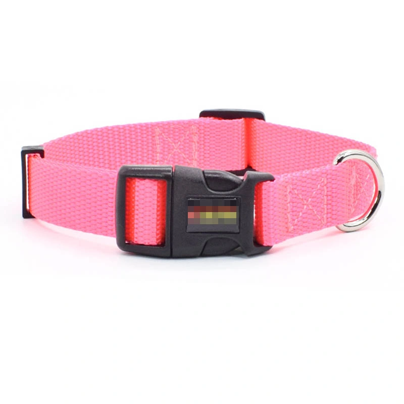 Black Color Dog Collar and Leash for Puppy
