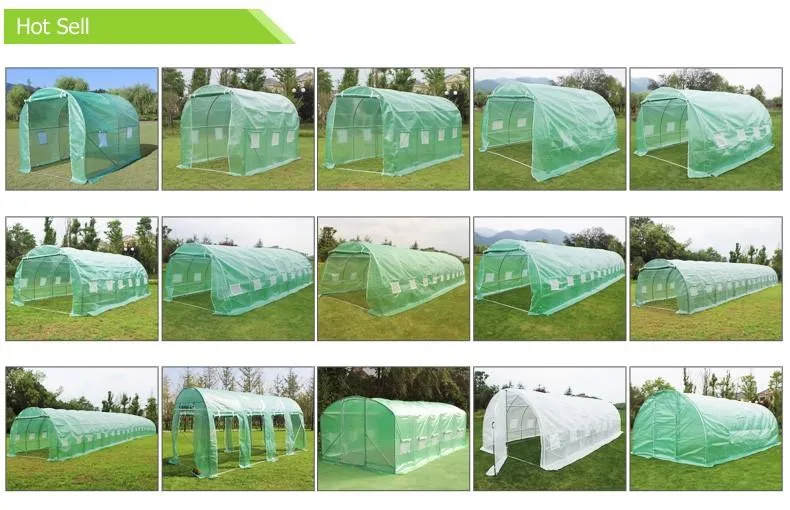 2 Tier Mini Greenhouse PVC Cover Garden Green House
