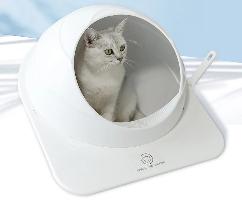 Space Capsule Pet Cat Litter Box Large Fully Enclosed Cat Toilet Cat Supplies Cat Litter Box