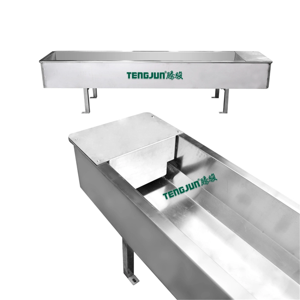 Cattle Drinking Trough 304 Stainless Steel Long Life Span Waterer for Dairy Farms