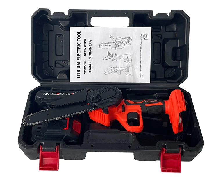 Power Garden Tools Portable Chainsaw Lithium Battery Cordless Mini Electric Chainsaw