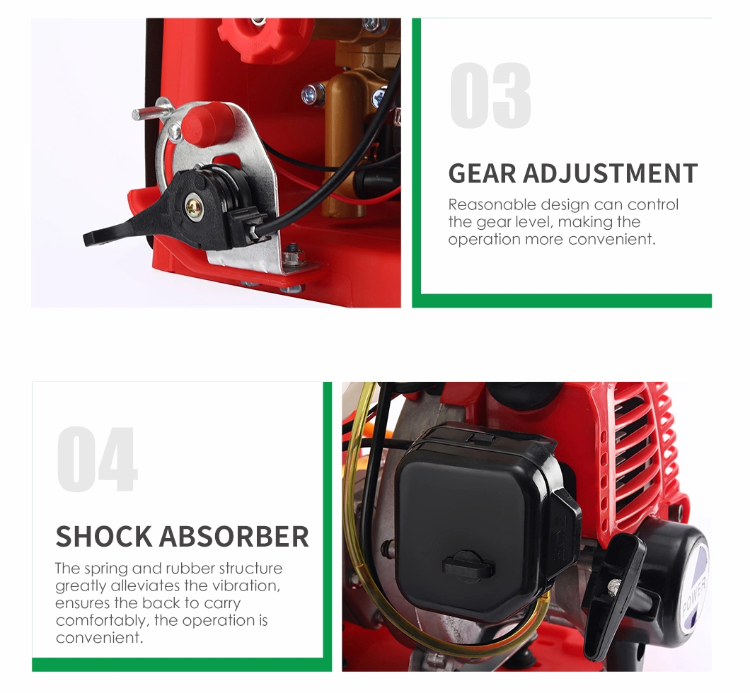 767 Gasoline Engine Garden Sprayer Knapsack Power Sprayer Knapsack Sprayer Agricltural Power Sprayer