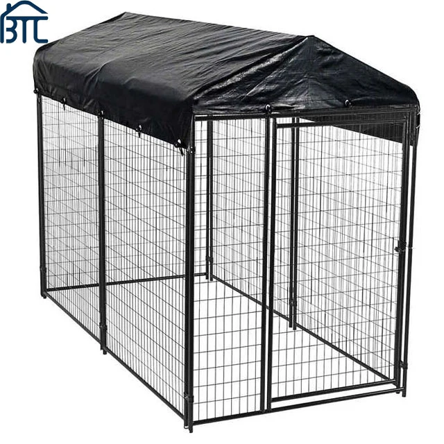 Heavy Duty Dog Cage Strong Lockable Access Dog Cage