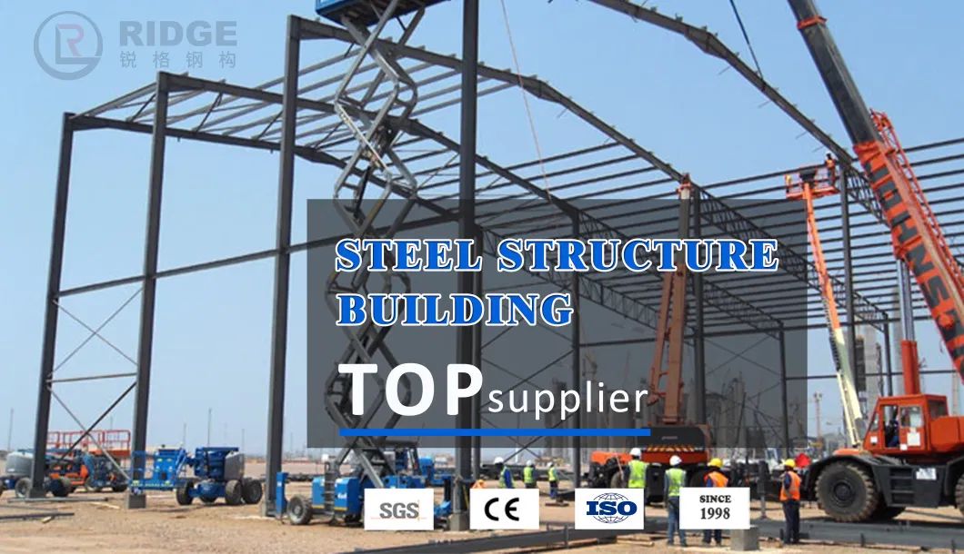 Low Cost Prefabricated Steel Structure Metal Garage Hangar Warehouses Shed for Outdoor