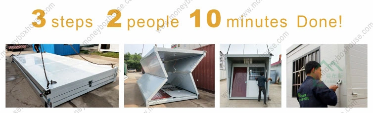 Construction Site Outdoor Building Prefab Prefabricated Foldable Container Portable Collapsible Shed