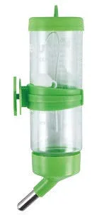 New Plastic Hanging Portable Waterer Small Pets Dog Cat Bottle Feeder Bowl