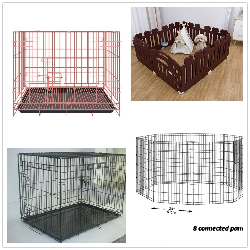 Hot Sale Wholesale Welding Wire Dog Cage Heavy Duty Large Dog Cages Metal Kennels Large