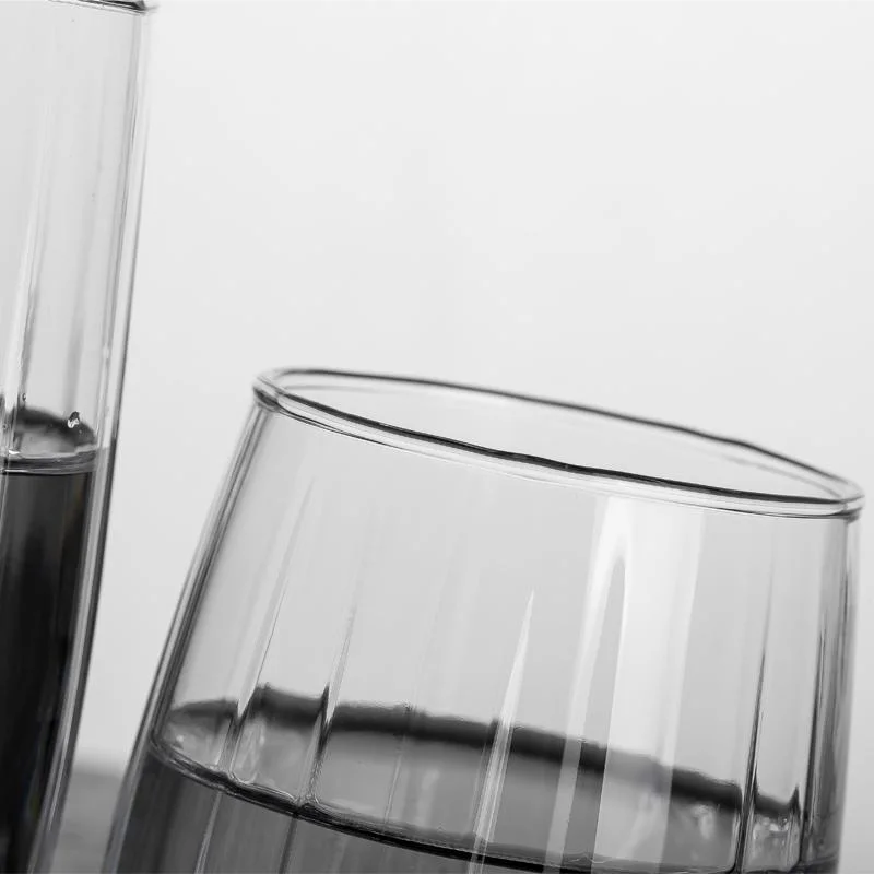 12.9oz 380ml Wine Compost Glass Mug Clear Drink Tumblers