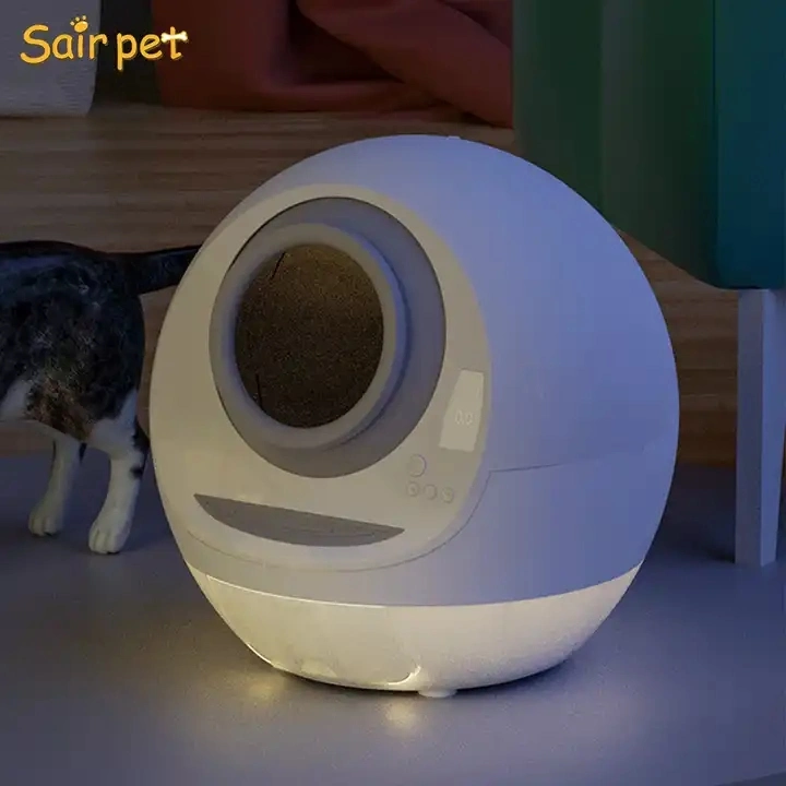 Multi Intelligent Setting System Smart Control Cat Litter Basin Tray Auto Self Cleaning Cat Toilet Health Data Record Robbot Automatic Cleaning Cat Litter Box