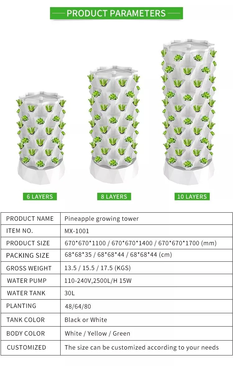 Verticle Hydroponic White, Green, Yellow, Custom Growing Systems Indoor Smart Home Vertical Farm Hydroponics System Greenhouse