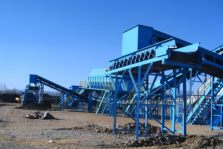 Compost Fertilizer Sieving Machine Drum Screening Sifter Trommel Sieve