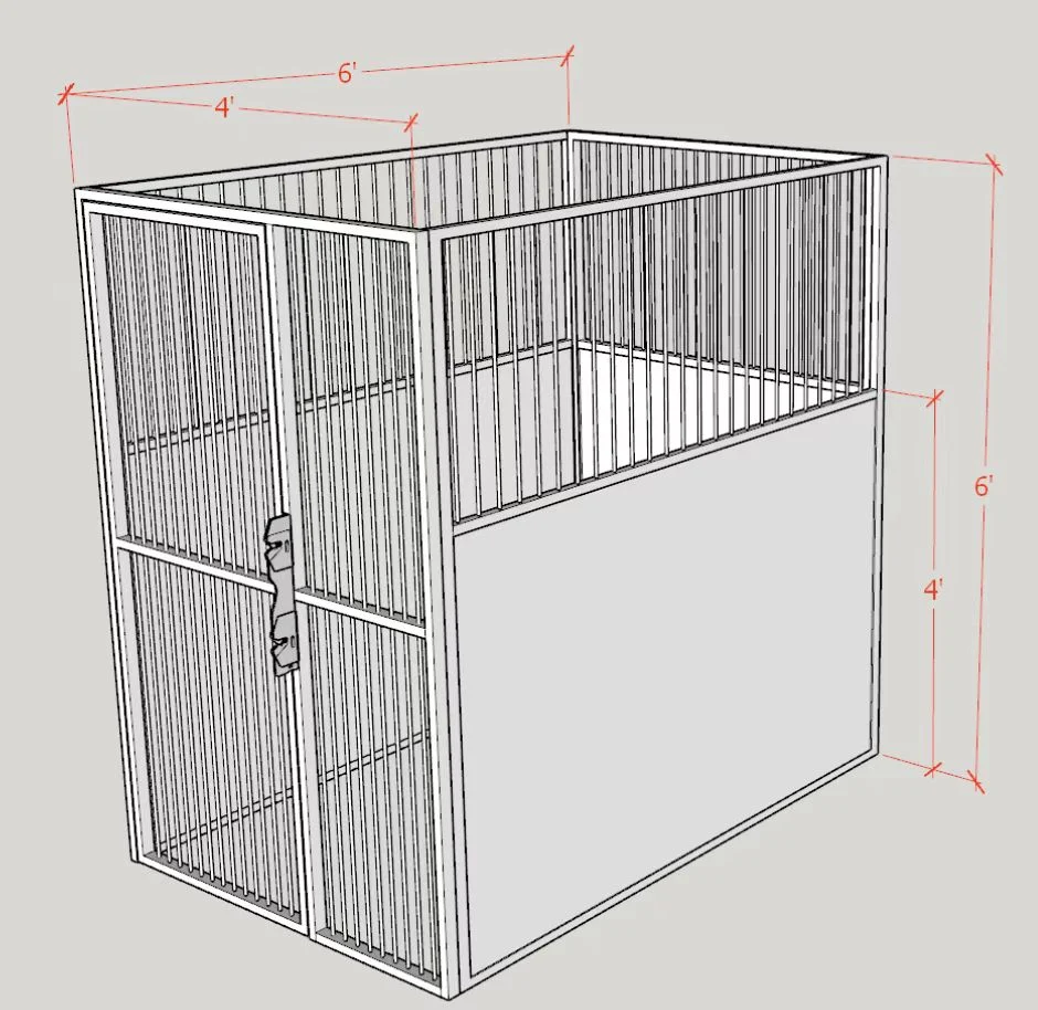 Dog Kennel Runs Outdoor Indoor Heated Dog Kennel