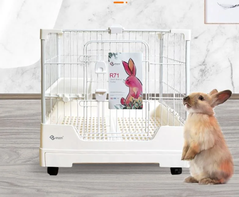 Good Quality Convenient Enclosed Pet Rabbit Cage for Rabbit Crate Outdoor Cage Pet Cage