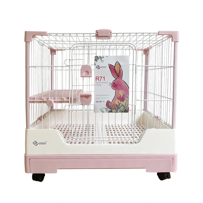 Good Quality Convenient Enclosed Pet Rabbit Cage for Rabbit Crate Outdoor Cage Pet Cage