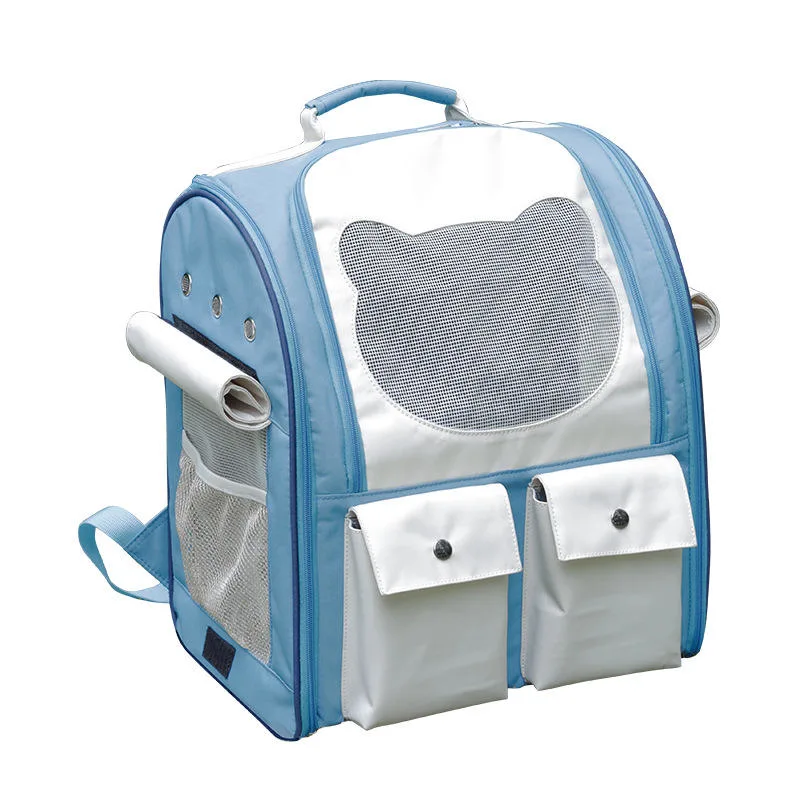 Cat Backpack Carrier Expandable Pet Carrier Backpack for Cats Dogs Small Animals Airline Approved Pet Travel Carrier