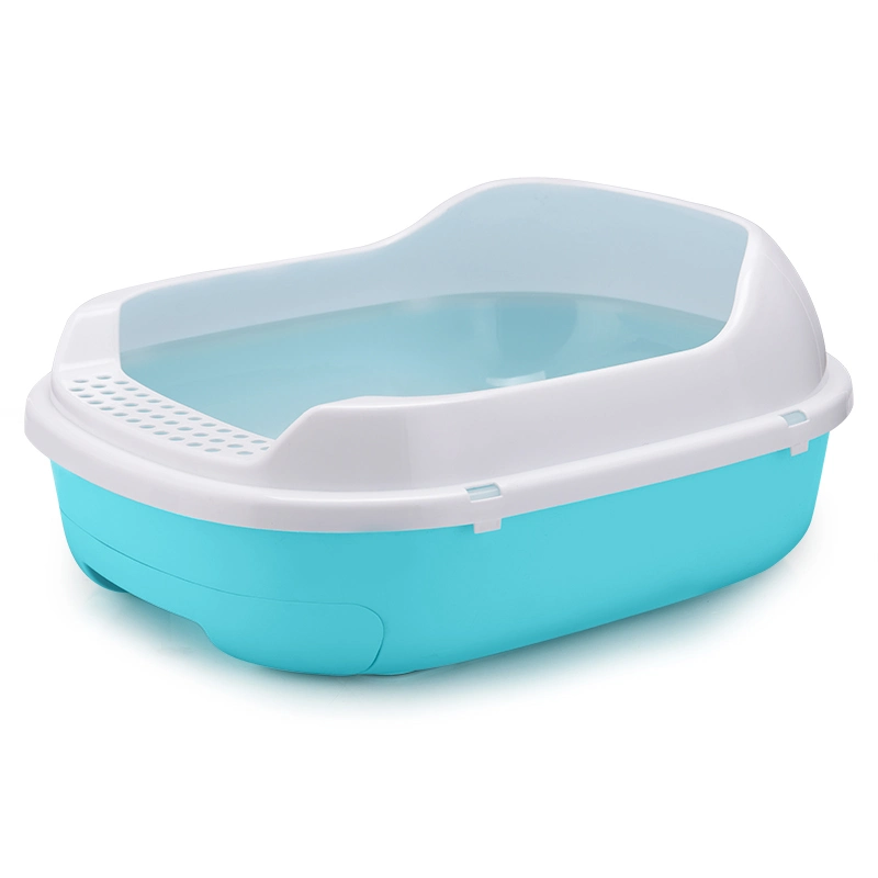 Tc4211 Wholesale Multi-Colors Plastic Big Modern Drawer Cats Litter Box with Scoop