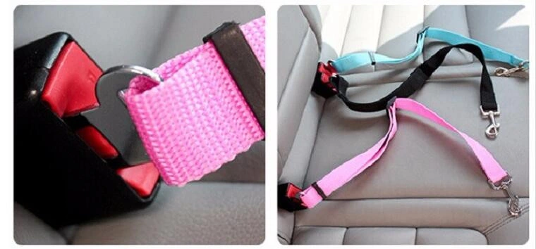 Adjustable Cat Dog Pet Safe Car Seat Belt Adjustable Harness Lead Leash