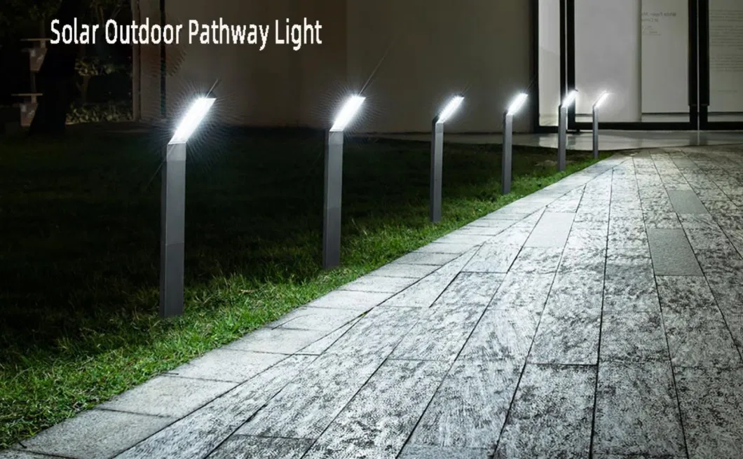 Solar Pathway Light with Monocrystalline Silicon with 3.7V Battery Save Freight for Path Sidewalk Driveway