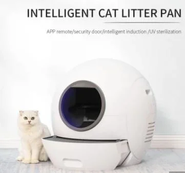 Luxury Large Enclosed Automatic Cat Toilet Auto Smart Self Cleaning Cat Box