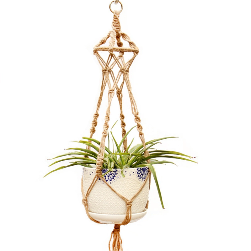 Natural Custom Design Pot Hanger Indoor Plant Hangers Flower Pot