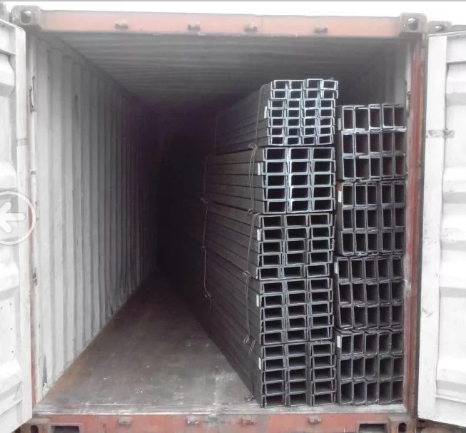 Hot Rolled and Cold Bended Mild Steel C Channel Solid Metal Frame