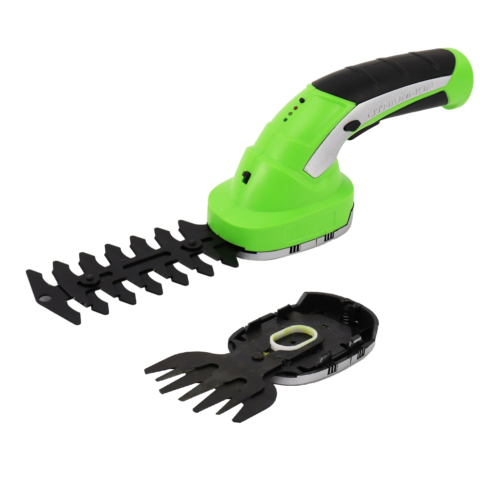 Cordless Hedge Trimmer 7.2V Electric Shrub Trimmer Handheld Grass Hedge Shears Grass Cutter with Rechargeable Battery