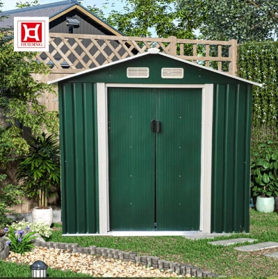 Wholesale 6X4 Feef Steel Garden Storage House Tool Metal Shed Outdoor Waterproof