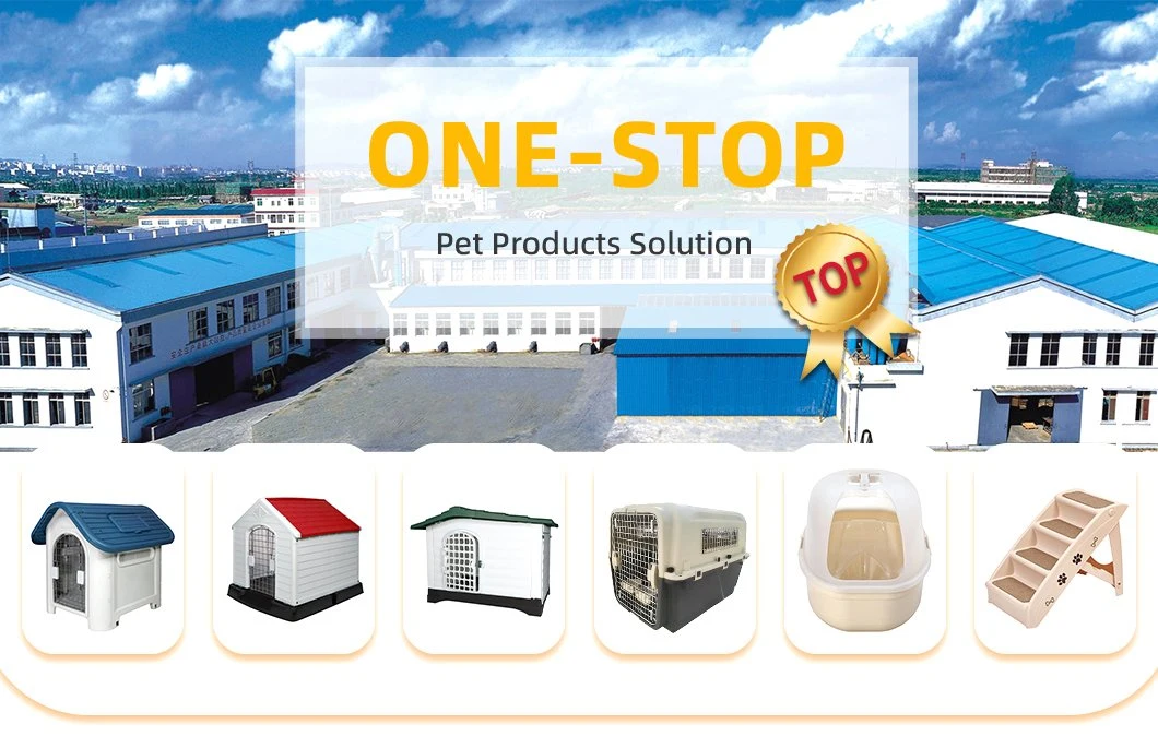 Modern Custom Portable Outdoor Dog House Casas De Perro Rainproof Detachable Plastic Dog Kennel