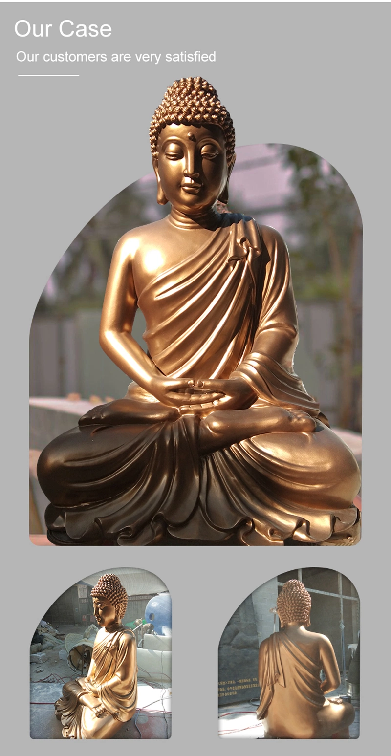 Customized Brass Large Outdoor Laughing Buddha Bronze Statue