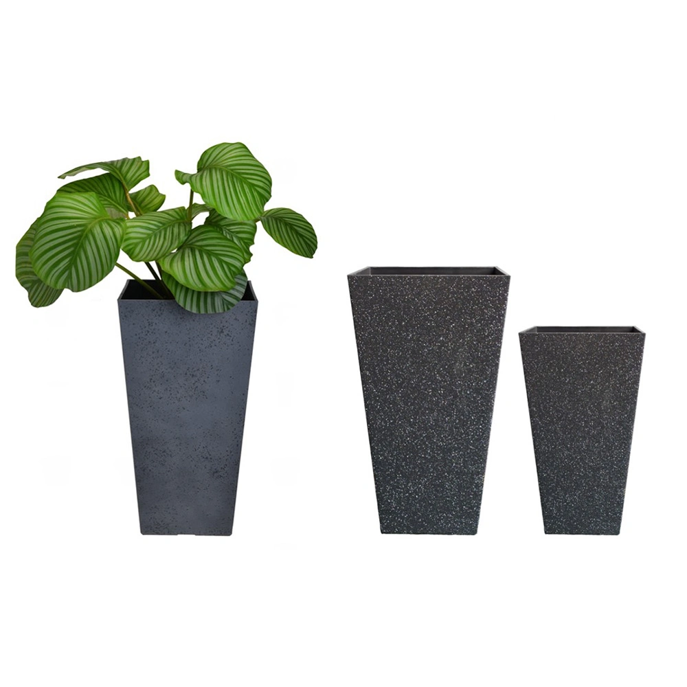 Wholesale Large Square Flower Pot for Succulent Plant Indoor Outdoor