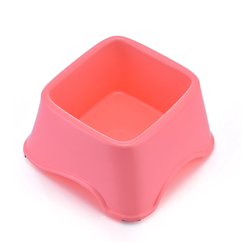 Tc3058 Pet Square Elevated Cat Dog Feeding Bowl