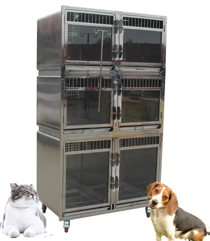 Mt Medical Factory Wholesale Strong Large Kennels Heavy Duty Resistant Dog Cage Stainless Steel