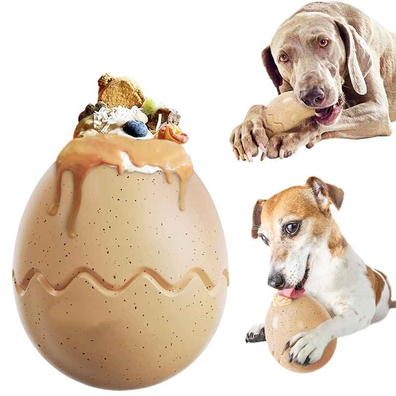 Voovpet Brand Pet Supplies Factory Home Wholesale Company Explosive Dog Slow Food Leakage Dinosaur Egg Slow Food Dog Toys