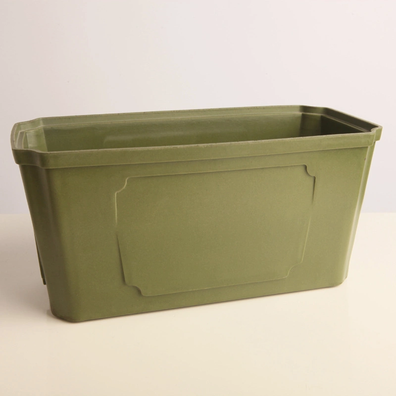 Biodegradable Wholesale Custom Useful Plant Garden Pot Bamboo Fiber Cheap Indoor Flower Pots