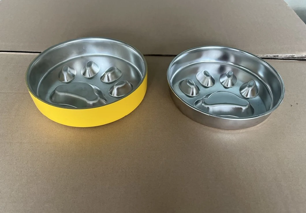 New Product Non Silp Stainless Steel Dog Bowl Food Water Bowl